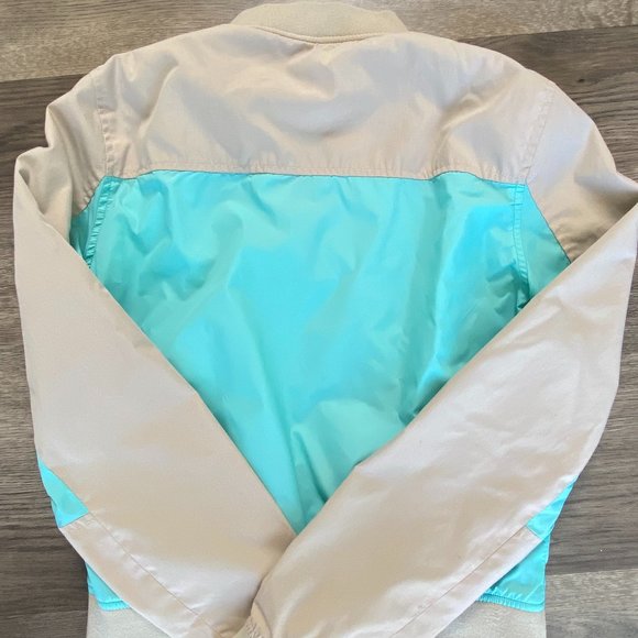 Members Only Two-Tone Bomber Jacket Sz.S(Womens) - Picture 4 of 6